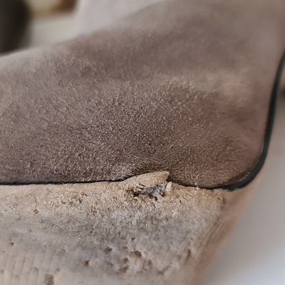 Jessica Simpson suede snakeskin heeled booties US 7.5 - Picture 6 of 7